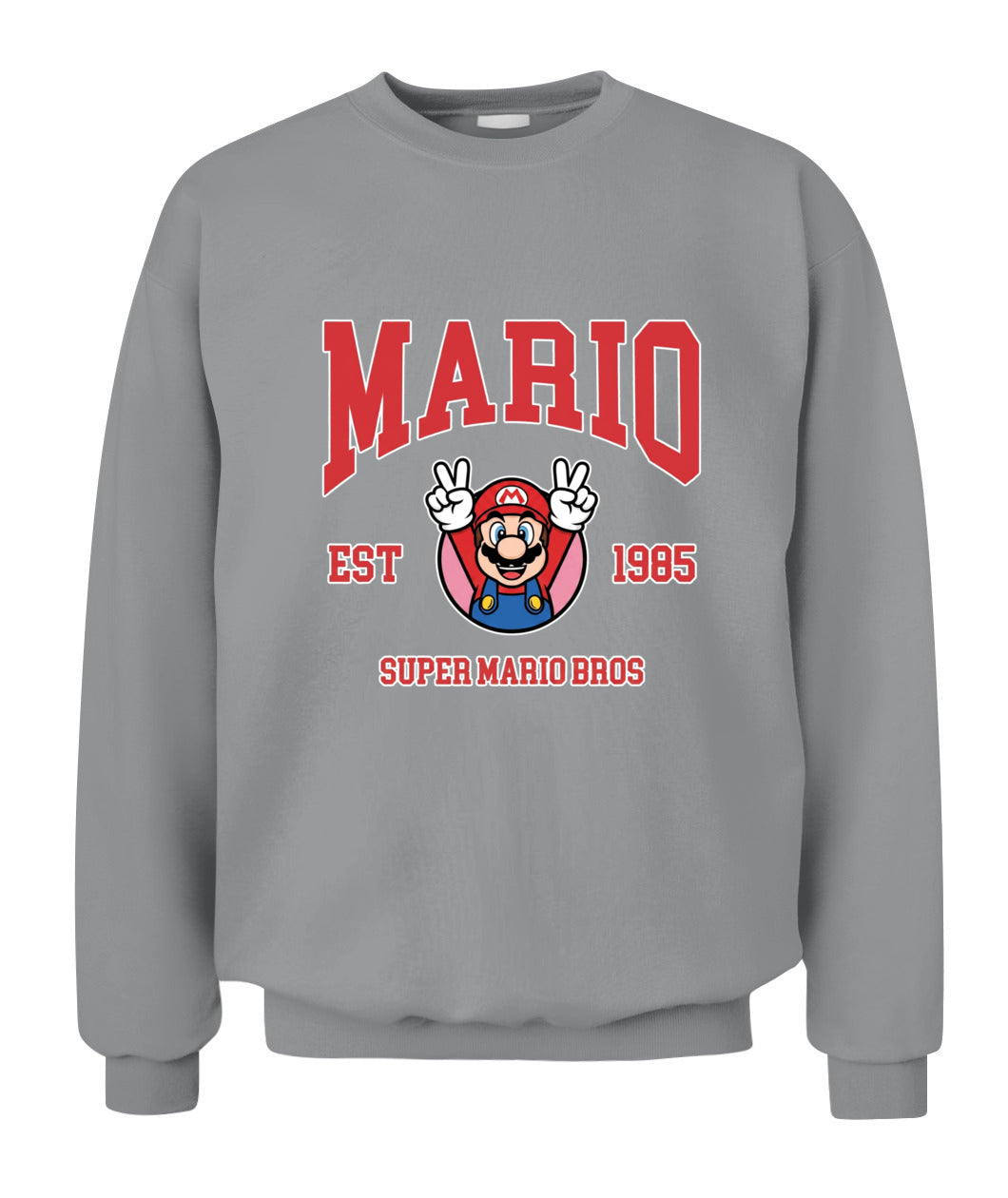 Classic Mario Action 2-Side Printed Graphic Shirt