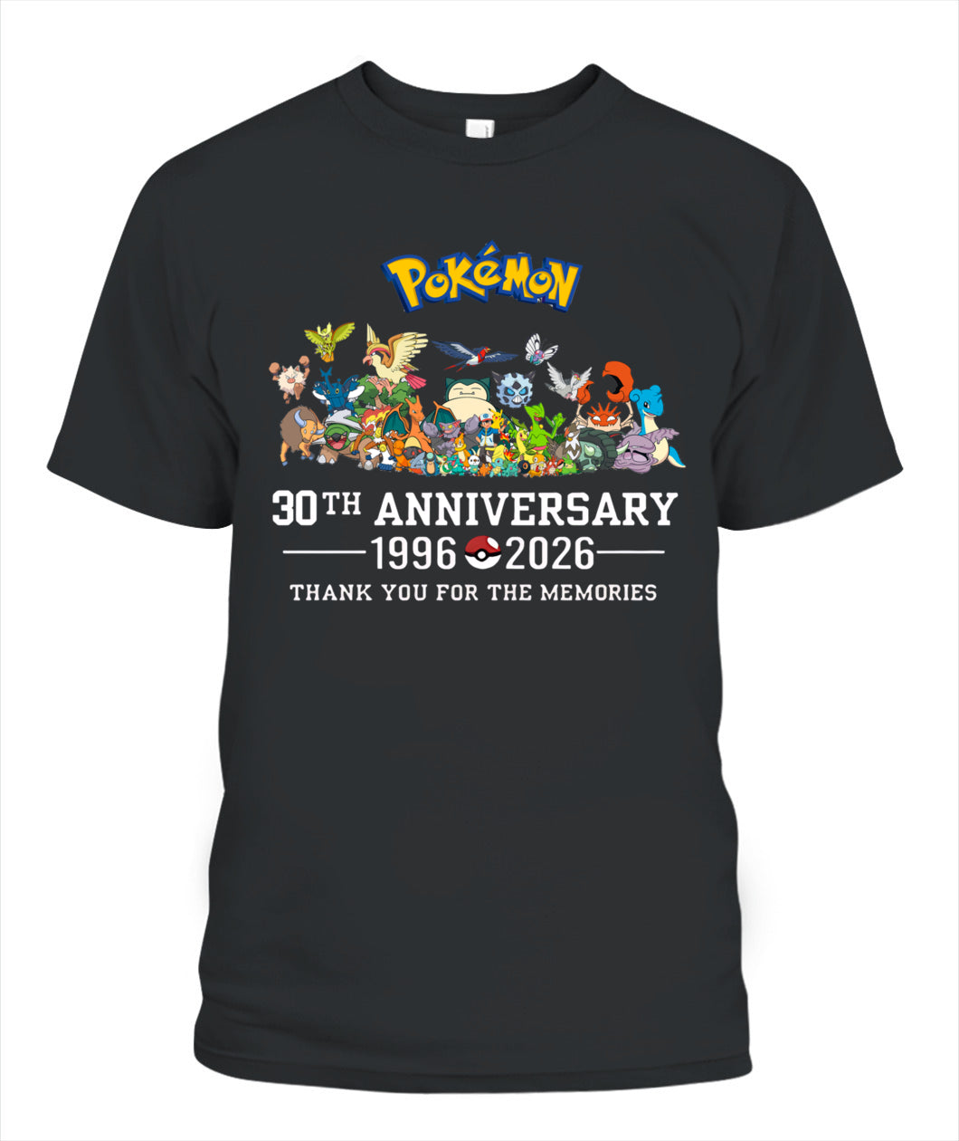 PKM 30th Anniversary Printed Graphic Sweatshirt T-Shirt