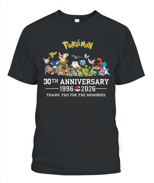 PKM 30th Anniversary Printed Graphic Sweatshirt T-Shirt