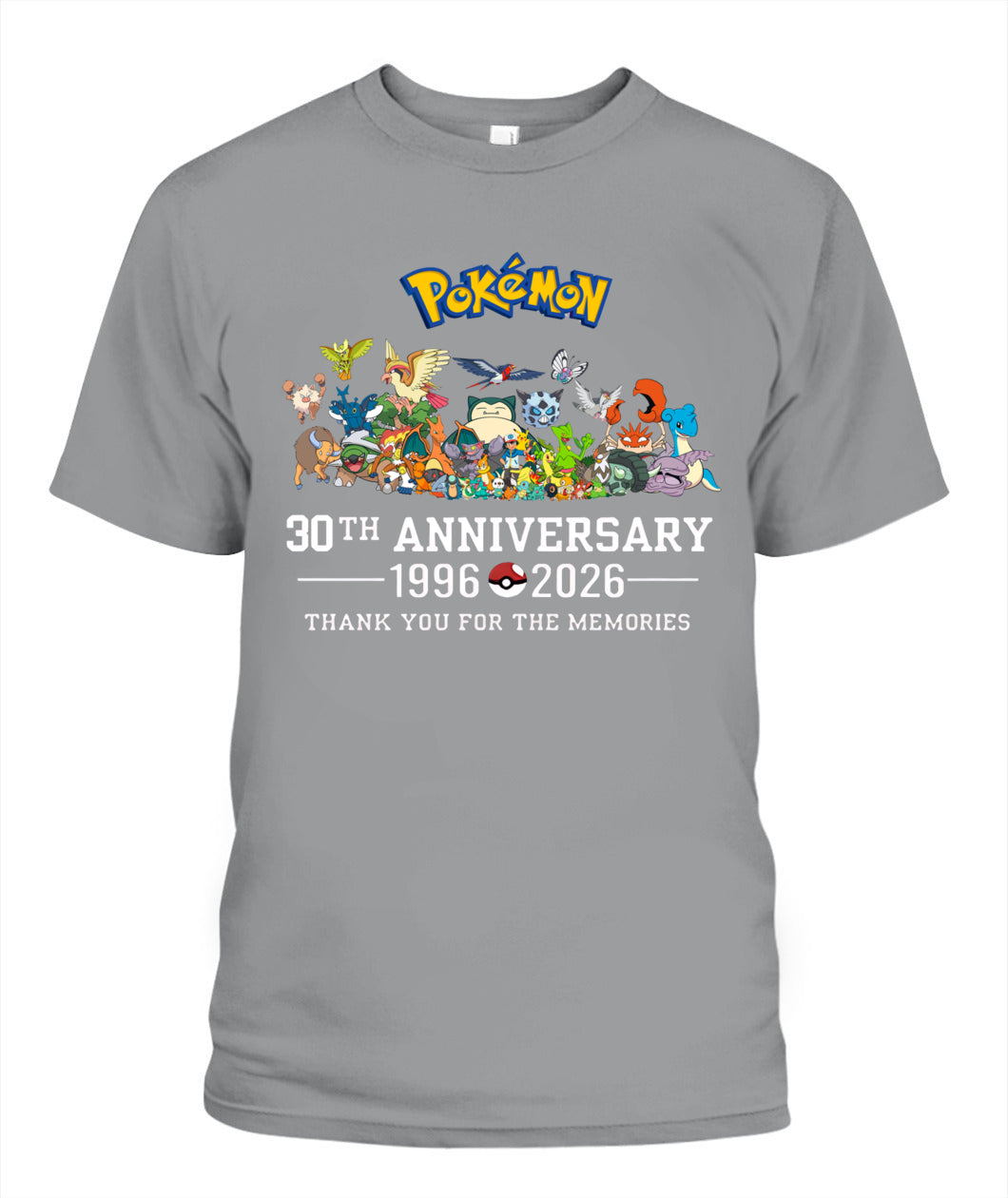 PKM 30th Anniversary Printed Graphic Sweatshirt T-Shirt