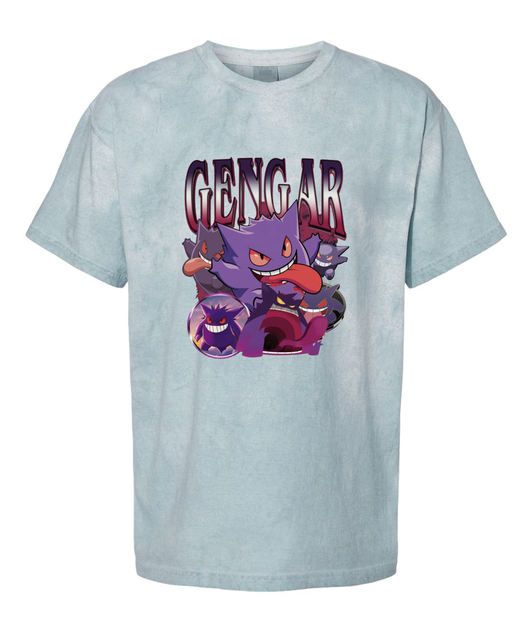 PKM Gengar Printed Graphic Sweatshirt T-Shirt