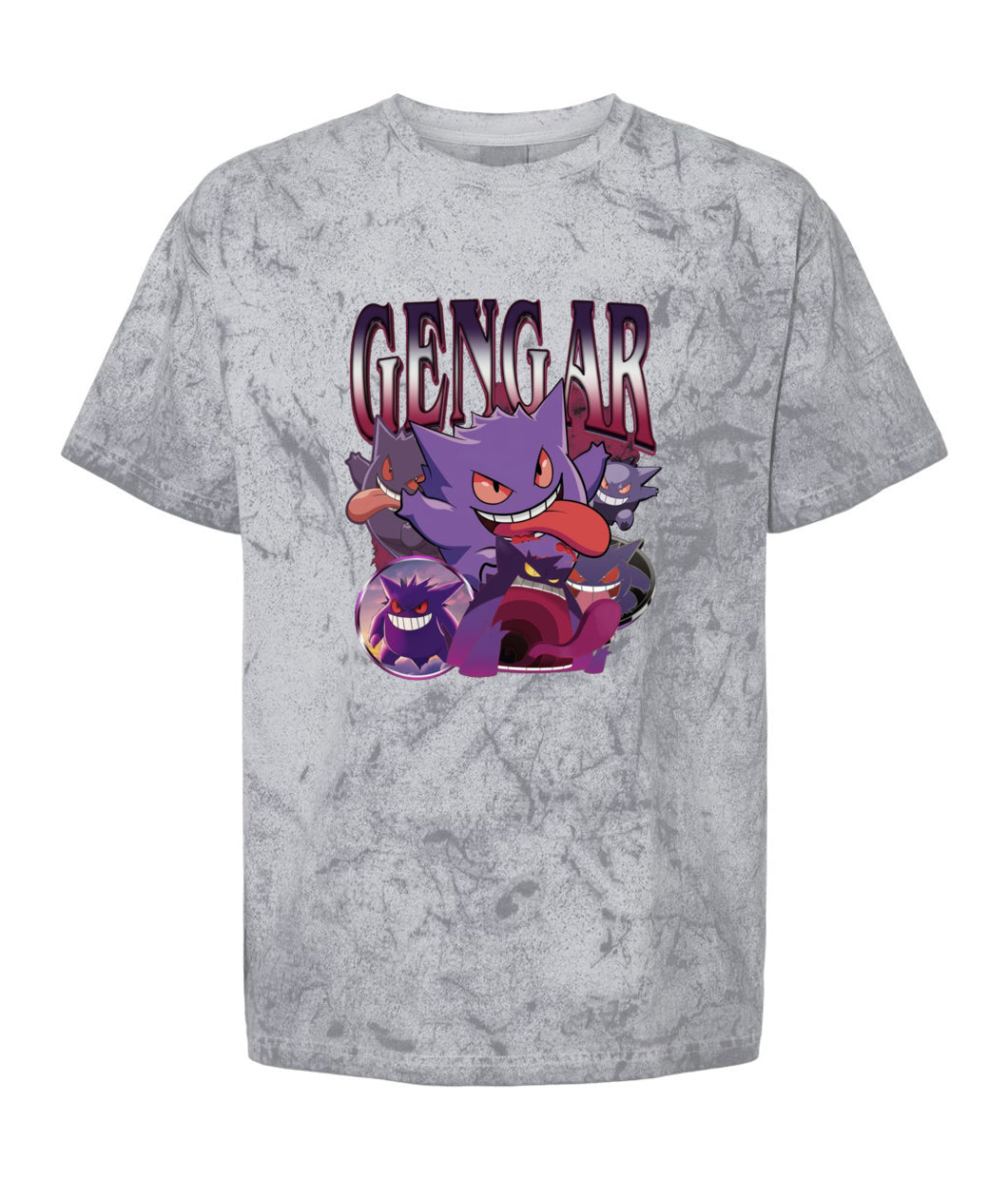PKM Gengar Printed Graphic Sweatshirt T-Shirt