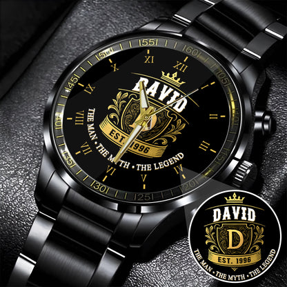 Father's Day Gift For Dad The Man The Myth The Legend Limited Edition Watch