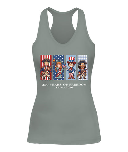 One Piece 250 Years of Freedom 1776–2026 Patriotic Printed Graphic Hoodie Sweatshirt T-Shirt