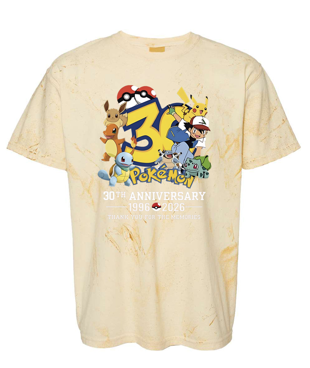 PKM 30th Anniversary Printed Graphic Sweatshirt T-Shirt