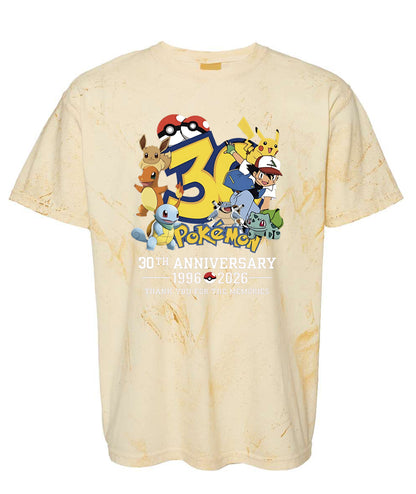 PKM 30th Anniversary Printed Graphic Sweatshirt T-Shirt