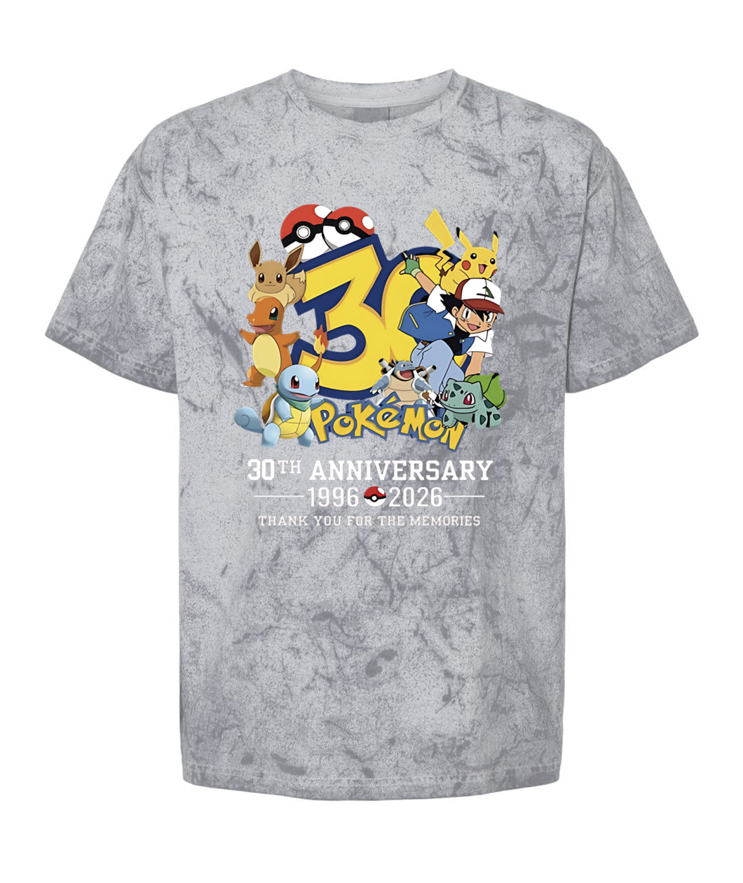 PKM 30th Anniversary Printed Graphic Sweatshirt T-Shirt