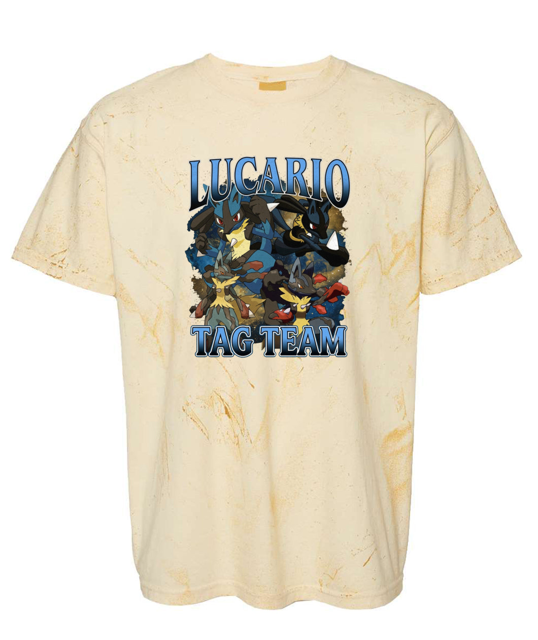 PKM Lucario Printed Graphic Sweatshirt T-Shirt