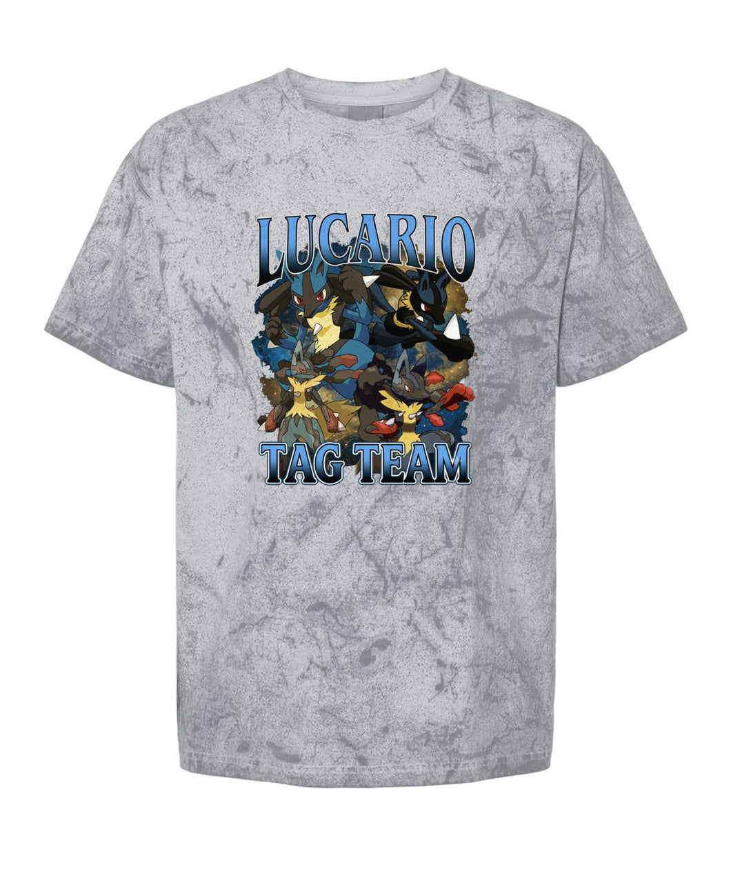 PKM Lucario Printed Graphic Sweatshirt T-Shirt
