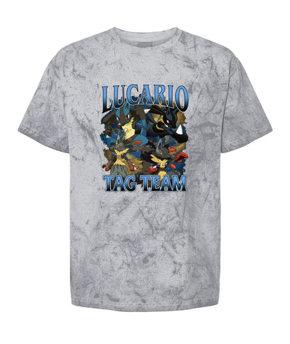 PKM Lucario Printed Graphic Sweatshirt T-Shirt