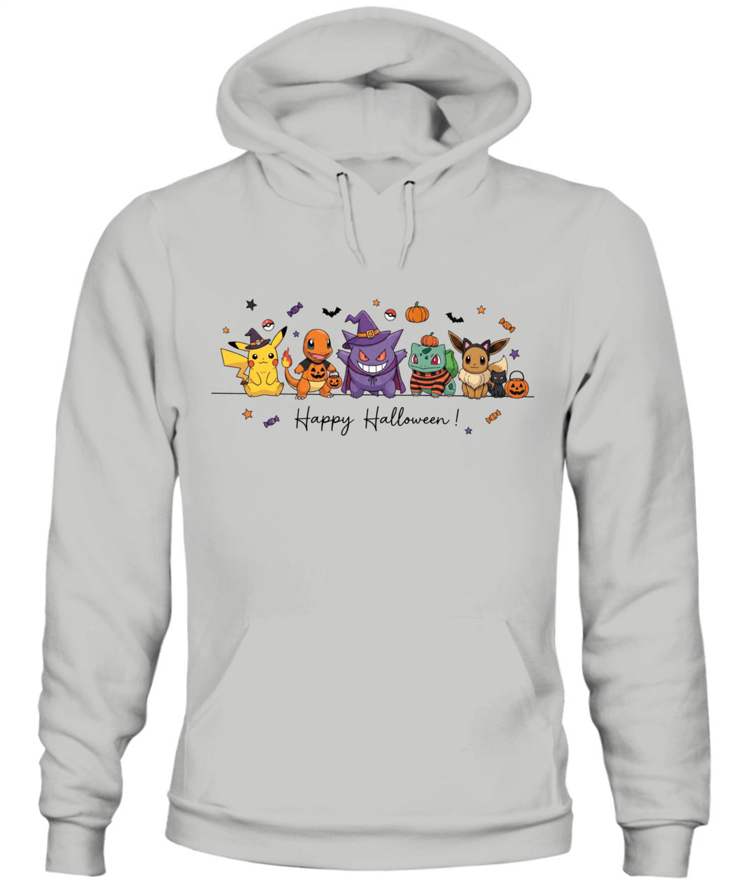 PKM Happy Halloween Printed Graphic Sweatshirt T-Shirt