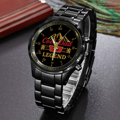 Father's Day Gift For Dad Cool Dad The Man The Myth The Legend Limited Edition Watch