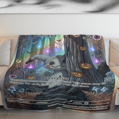 PKM Mimikyu Halloween Custom Fleece Blanket