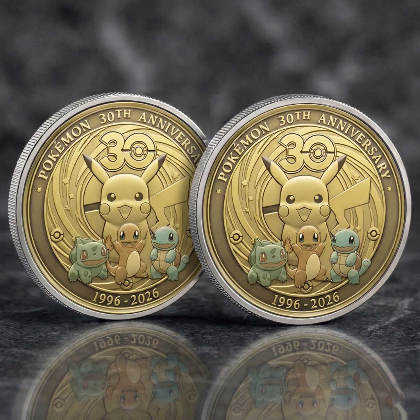 Pokémon 30th Anniversary Printed Commemorative Coin