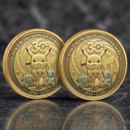 Pokémon 30th Anniversary Printed Commemorative Coin