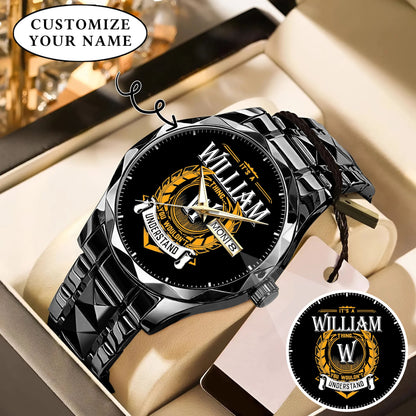 Personalized It's A Thing You Wouldn't Understand Custom Name Watch