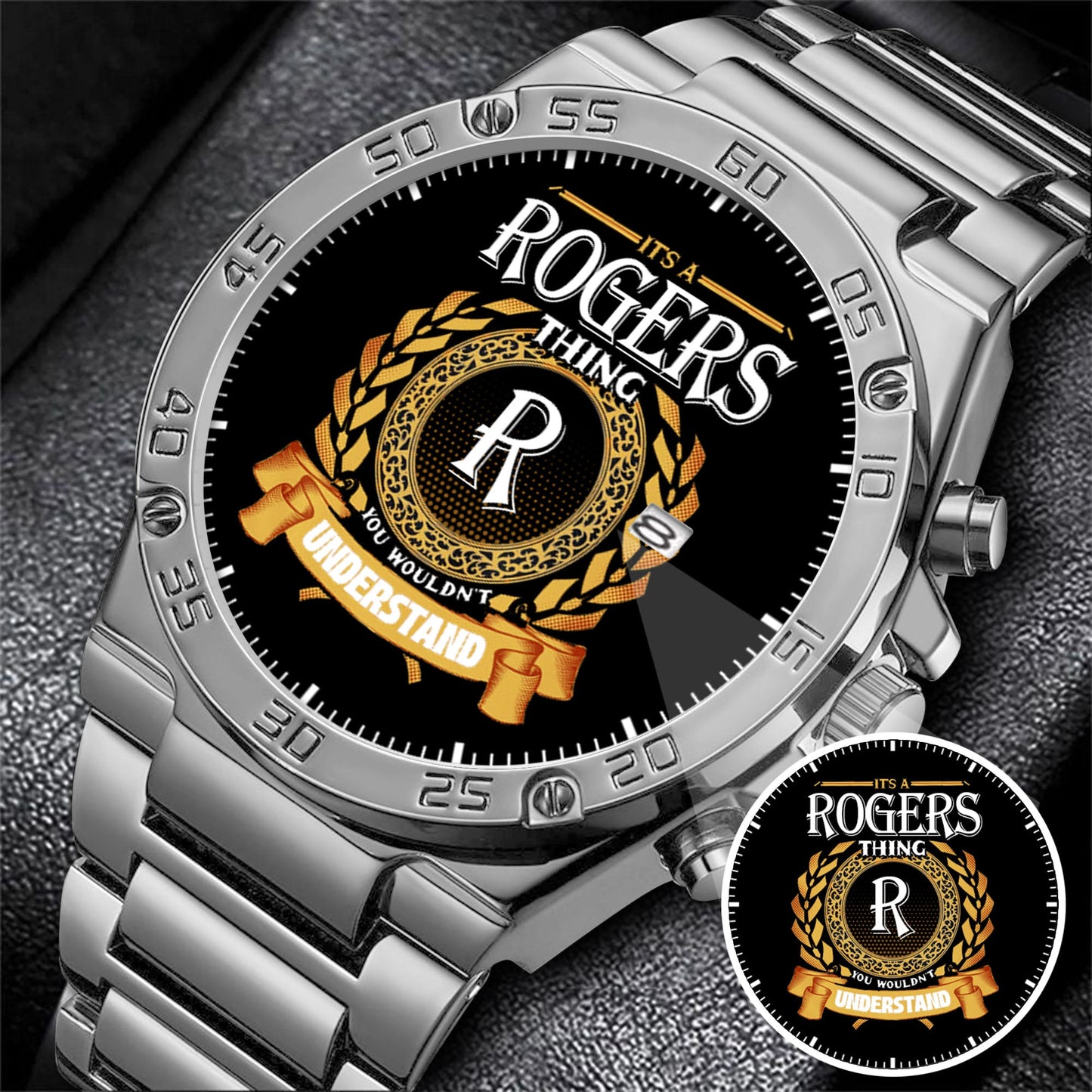 Personalized It's A Thing You Wouldn't Understand Custom Name Watch