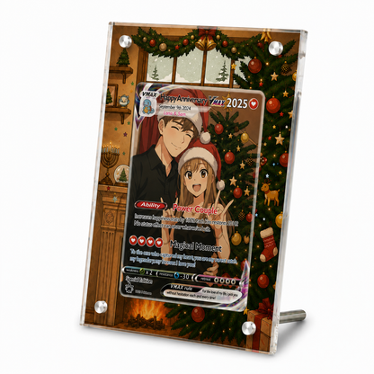 Custom PKM Anime Art Style Card Extended Art Display