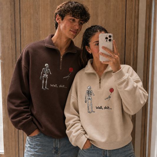 Christmas Custom Dog Breed Embroidered Sweatshirt