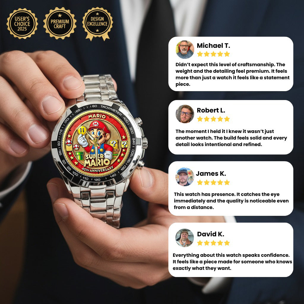 Mario Anniversary Limited Edition Watch