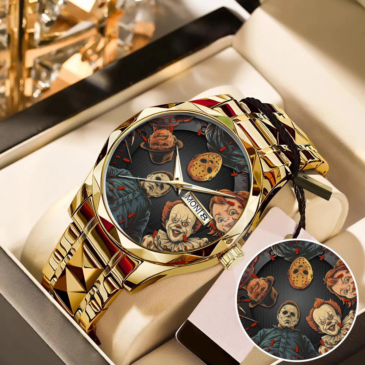 Halloween Horror Personalized Quartz Watch