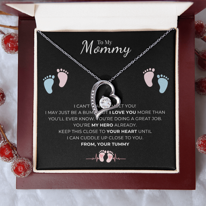 To My Mommy Forever Love Necklace