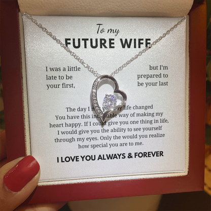 To My Future Wife Forever Love Necklace