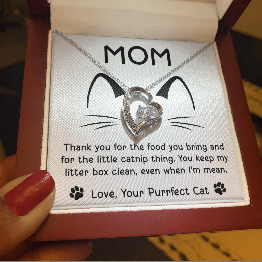 Purffect Cat Forever Love Necklace
