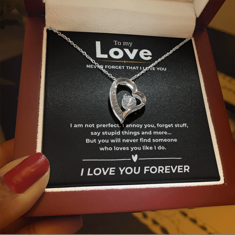 To My Love  Forever Love Necklace