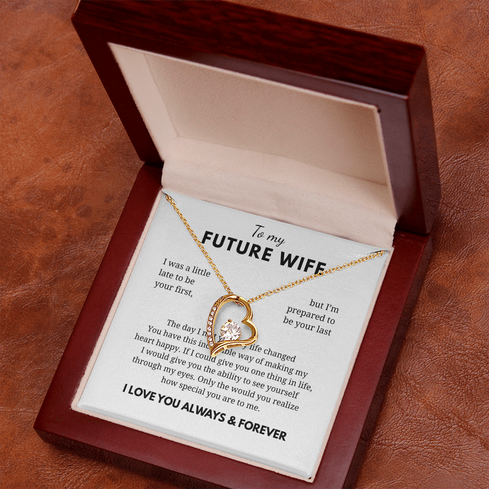 To My Future Wife Forever Love Necklace
