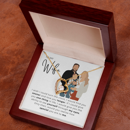 To My Wife  Forever Love Necklace