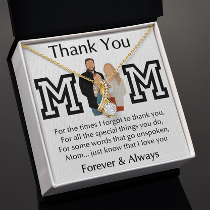 Thank You Mama Alluring Beauty Necklace