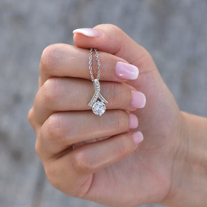 To My Wife Alluring Beauty Necklace With 3 Photos