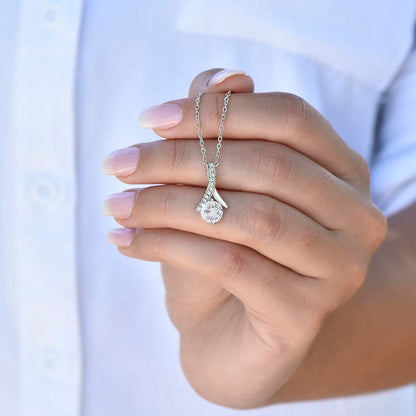To My Wife Alluring Beauty Necklace With 3 Photos