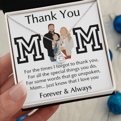 Thank You Mama Alluring Beauty Necklace