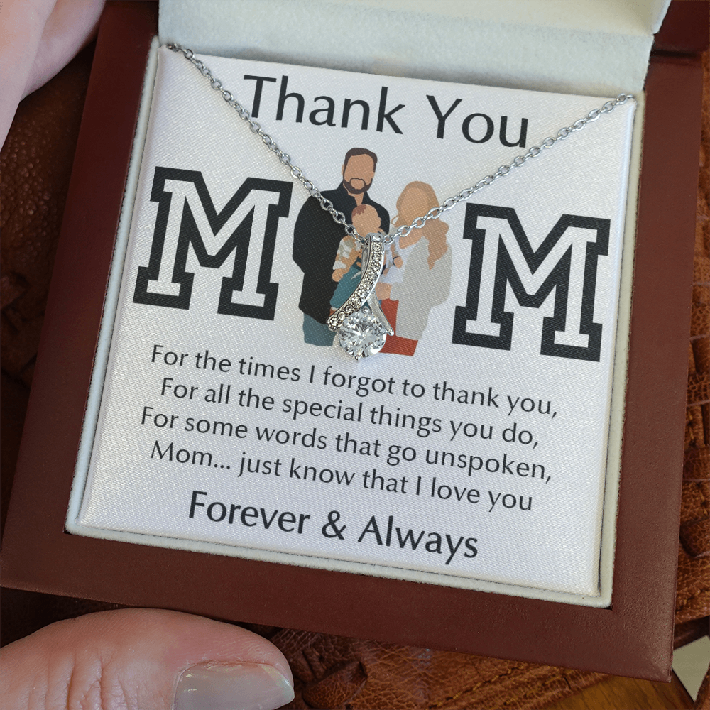 Thank You Mama Alluring Beauty Necklace