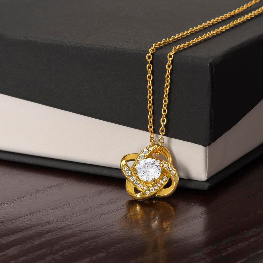 To My Future Wife Love Knot Necklace