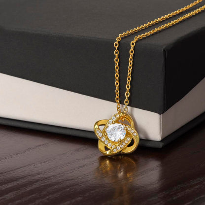 To My Future Wife Love Knot Necklace