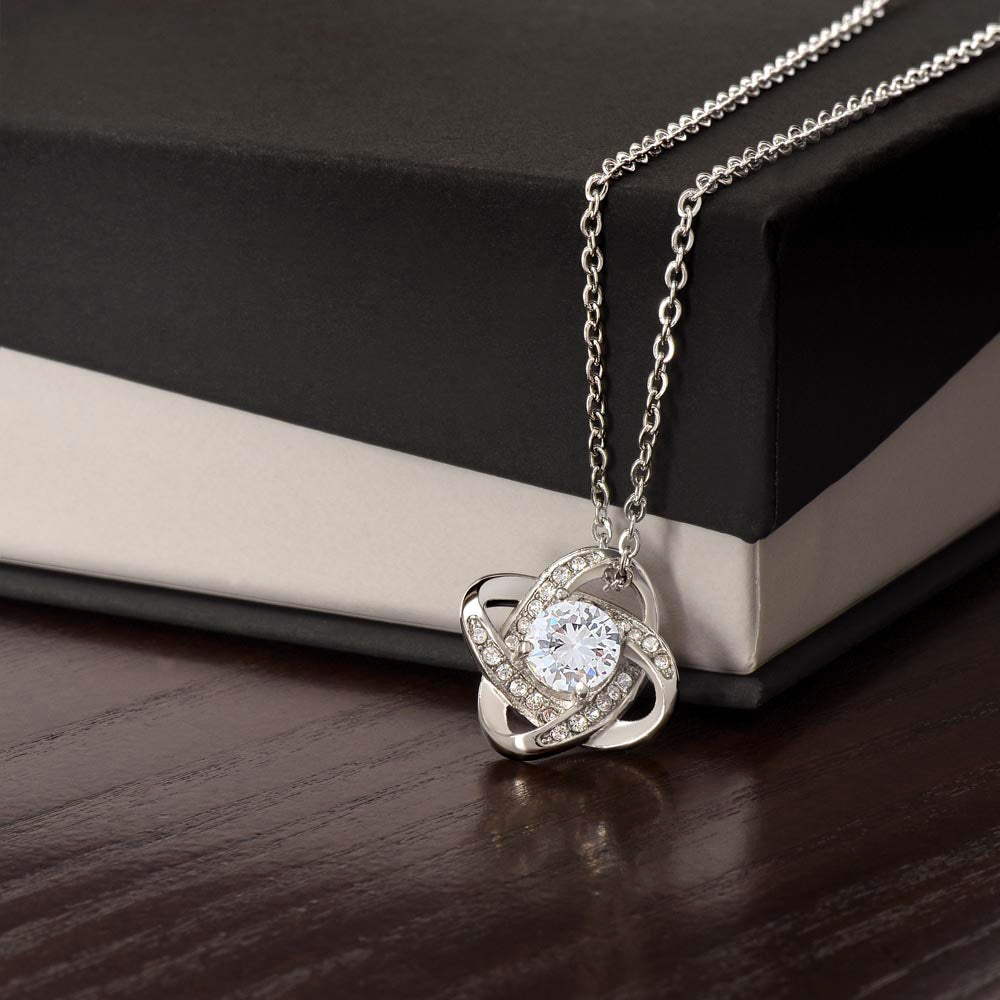 To My Future Wife Love Knot Necklace