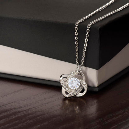 To My Future Wife Love Knot Necklace