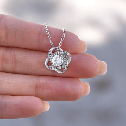 To My Future Wife Love Knot Necklace