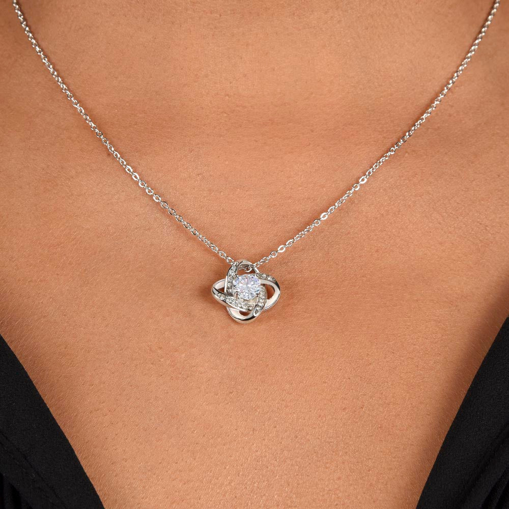 To My Future Wife Love Knot Necklace