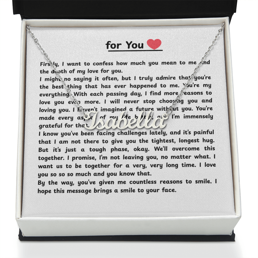 Custom Name Necklace for You