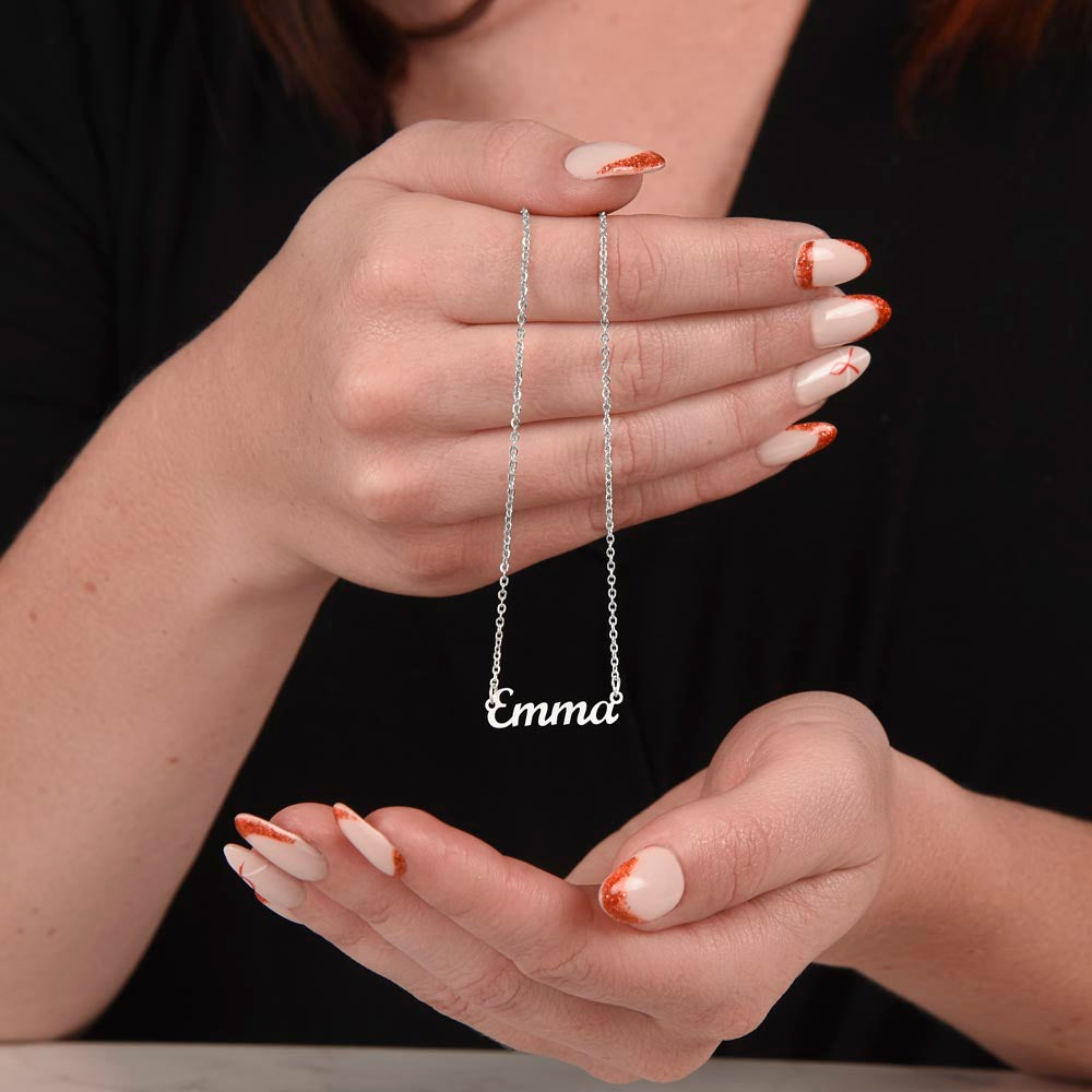 Custom Name Necklace To My Special One