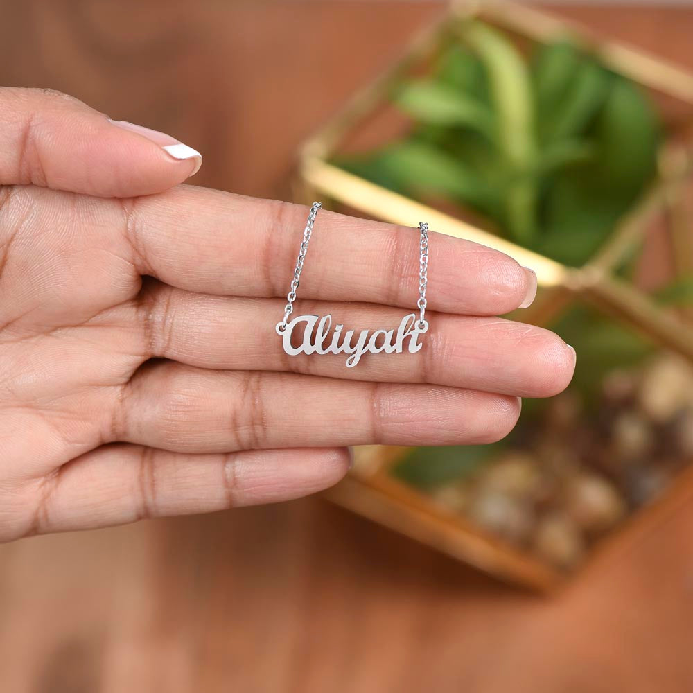 Custom  My Love Name Necklace