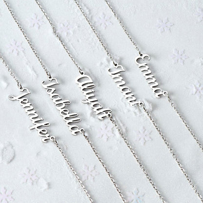 Custom Name Necklace To My Special One