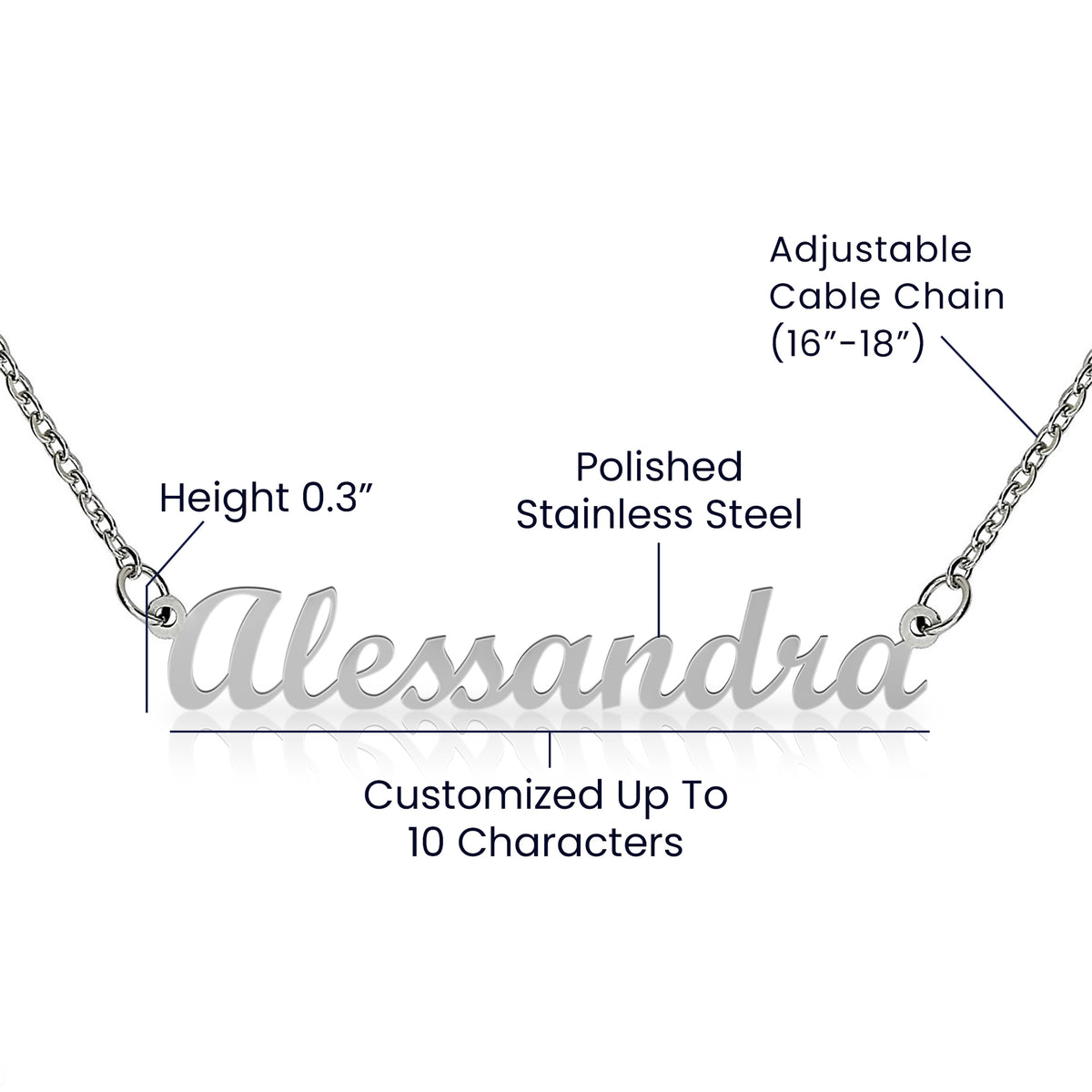 Custom This One's For You Name Necklace
