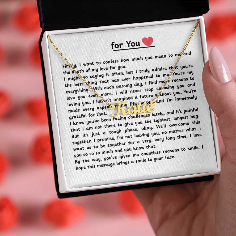Custom Name Necklace for You