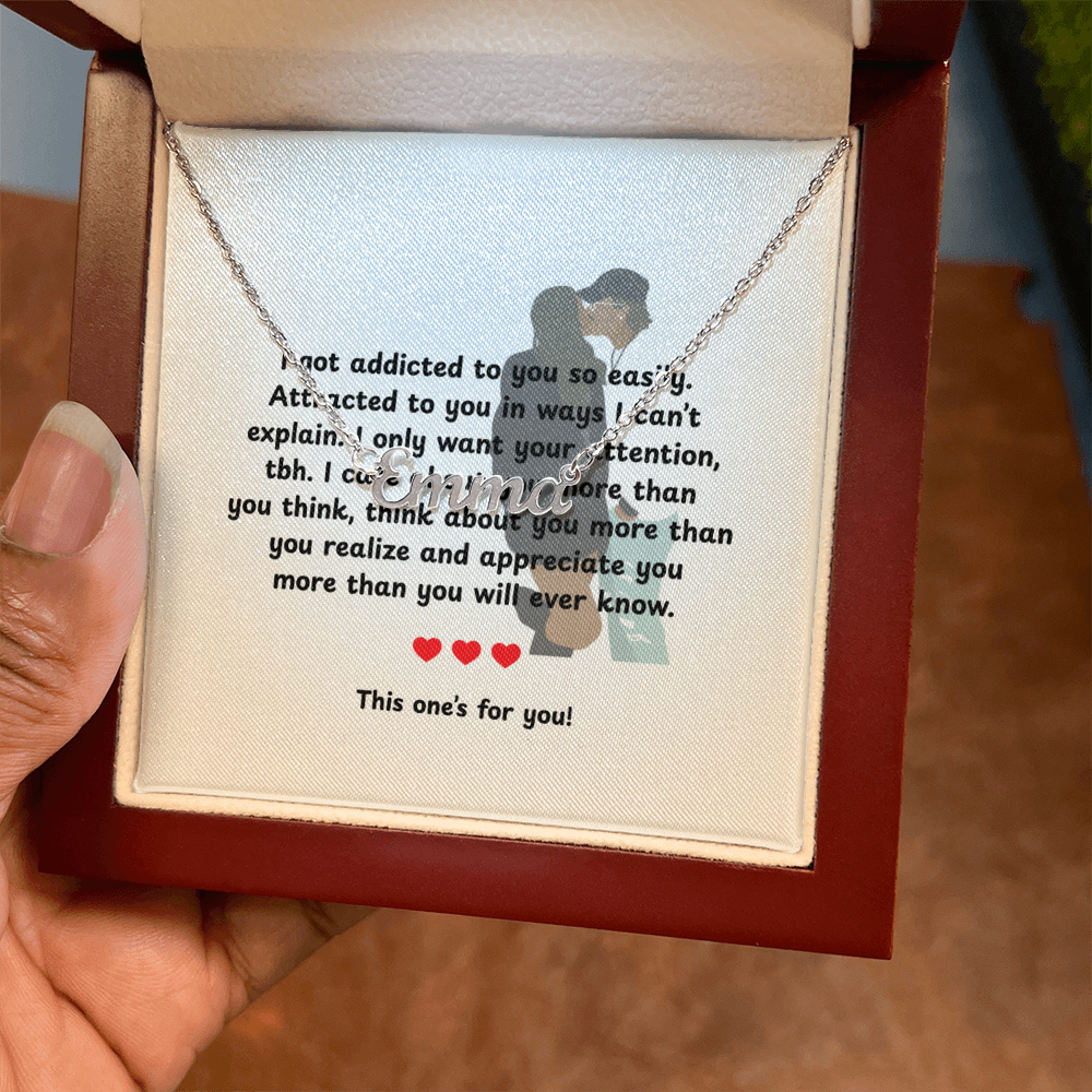 Custom This One's For You Name Necklace