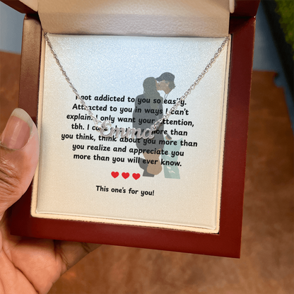 Custom This One's For You Name Necklace